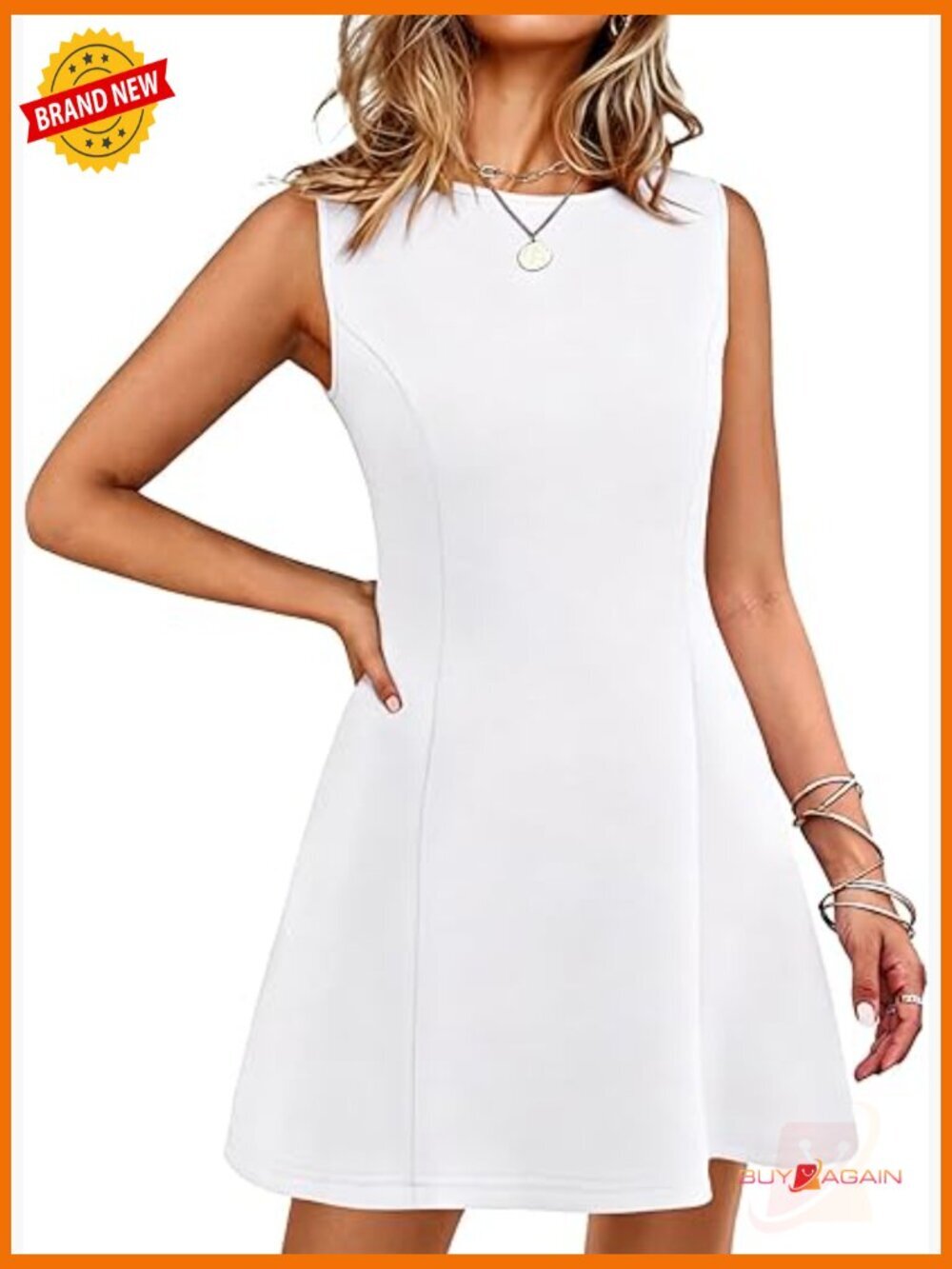 A-Line Mini Cocktail Dress Boat Neck Sleeveless Elegant Party Dress